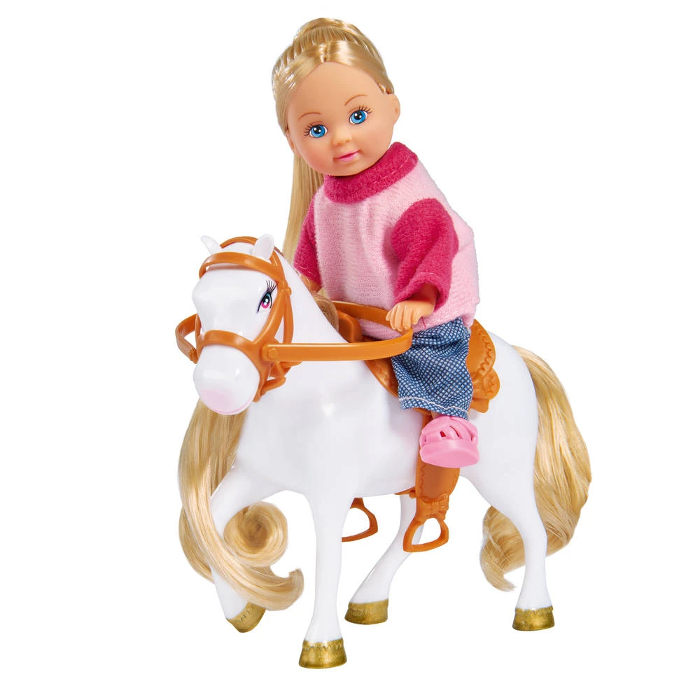 SIMBA Evi Love Jeep Met Paardentrailer 6 SIMBA Evi Love Jeep Met Paardentrailer - Afbeelding 6