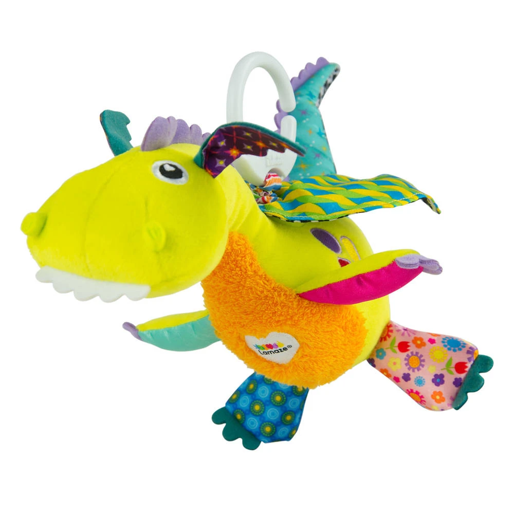 Lamaze Flip Flap Draakje Knuffel 1 Lamaze Flip Flap Draakje Knuffel