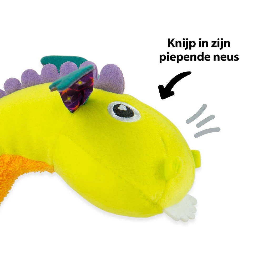Lamaze Flip Flap Draakje Knuffel 4 Lamaze Flip Flap Draakje Knuffel - Afbeelding 4