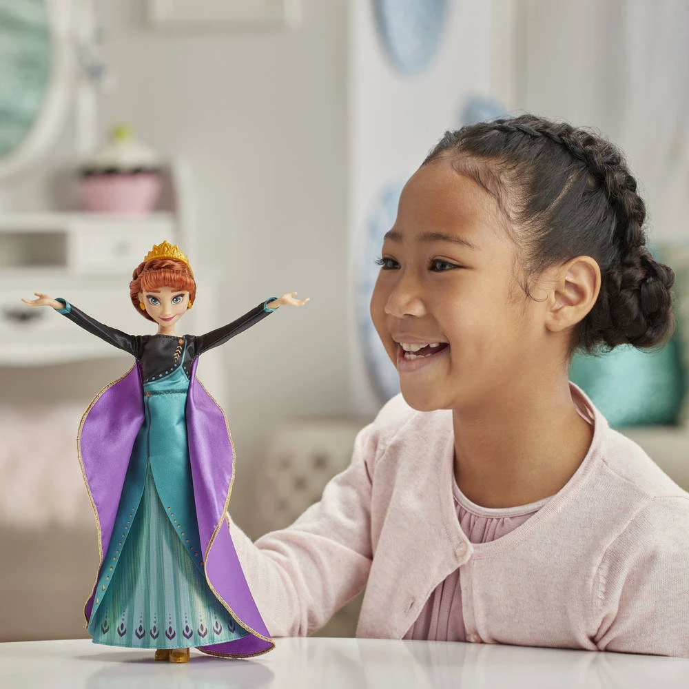 Hasbro Disney Frozen 2 Zingende Anna 4 Hasbro Disney Frozen 2 Zingende Anna - Afbeelding 4