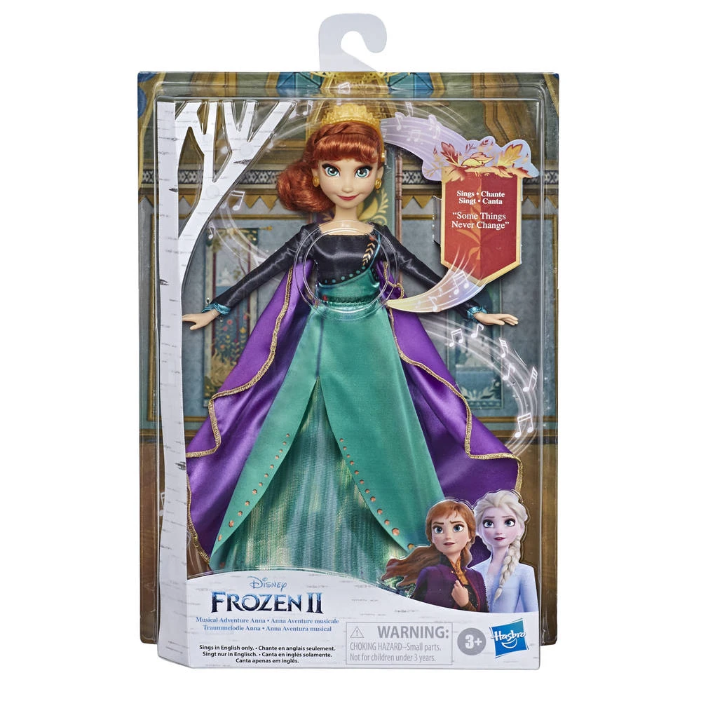 Hasbro Disney Frozen 2 Zingende Anna 2 Hasbro Disney Frozen 2 Zingende Anna - Afbeelding 2