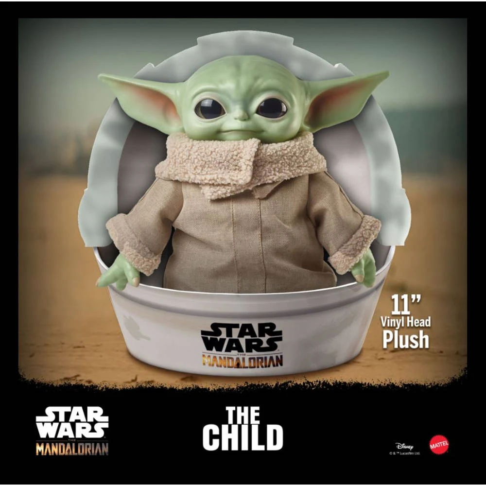 No Brand Star Wars: The Mandalorian The Child Knuffel - 30 Cm 4 No Brand Star Wars: The Mandalorian The Child Knuffel - 30 Cm - Afbeelding 4