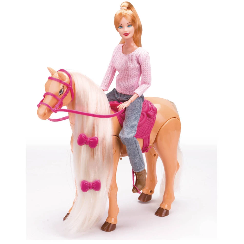 No Brand Beauty Tienerpop Met Paard 1 No Brand Beauty Tienerpop Met Paard