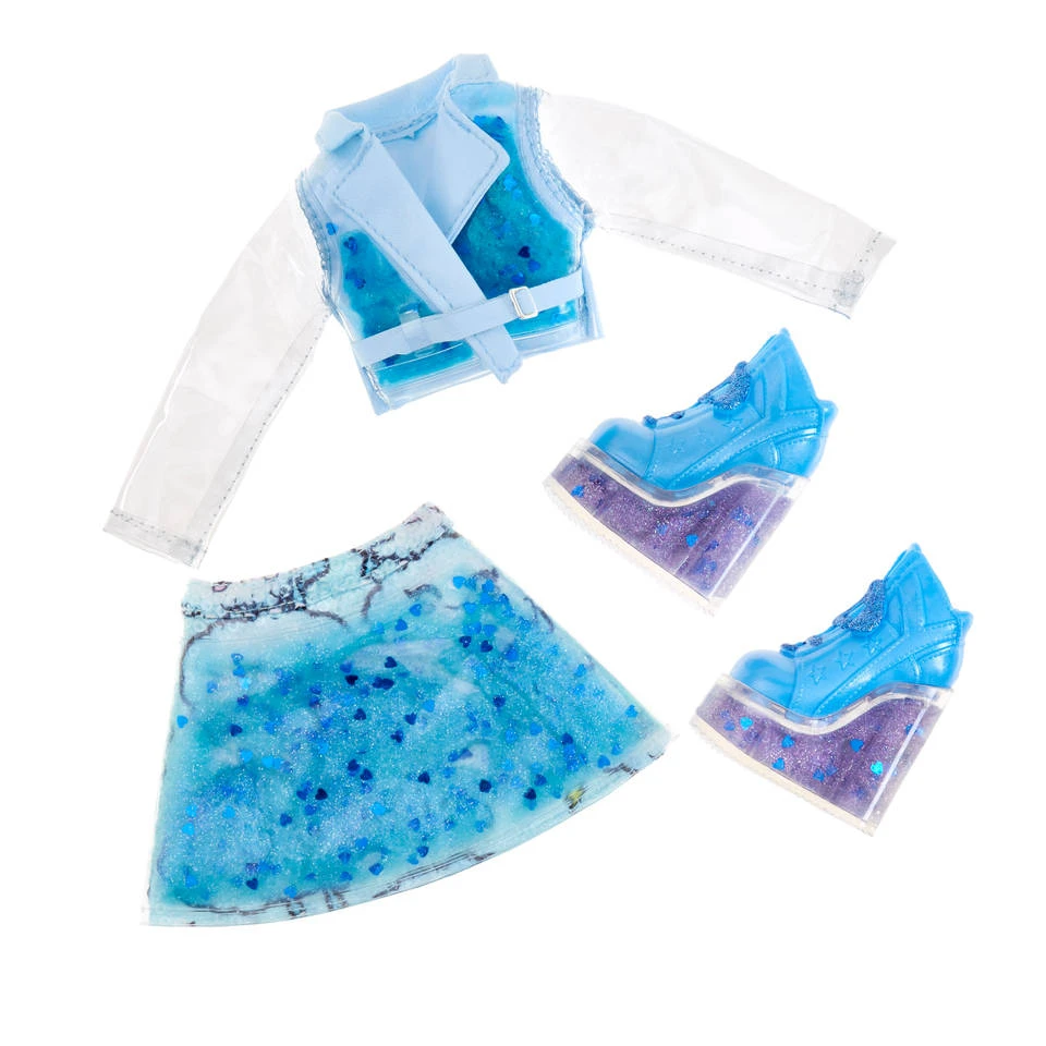 Rainbow High Modepop Blue Skye 6 Rainbow High Modepop Blue Skye - Afbeelding 6