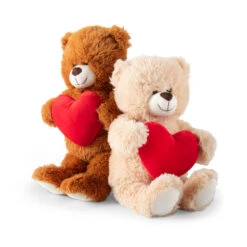 Speelgoedwinkel 33 No Brand Beer Met Hart Knuffel - 30 Cm