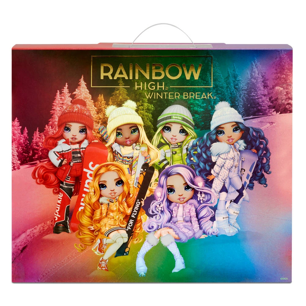 Rainbow High Wintersportvakantie Modepop Ruby Anderson 6 Rainbow High Wintersportvakantie Modepop Ruby Anderson - Afbeelding 6