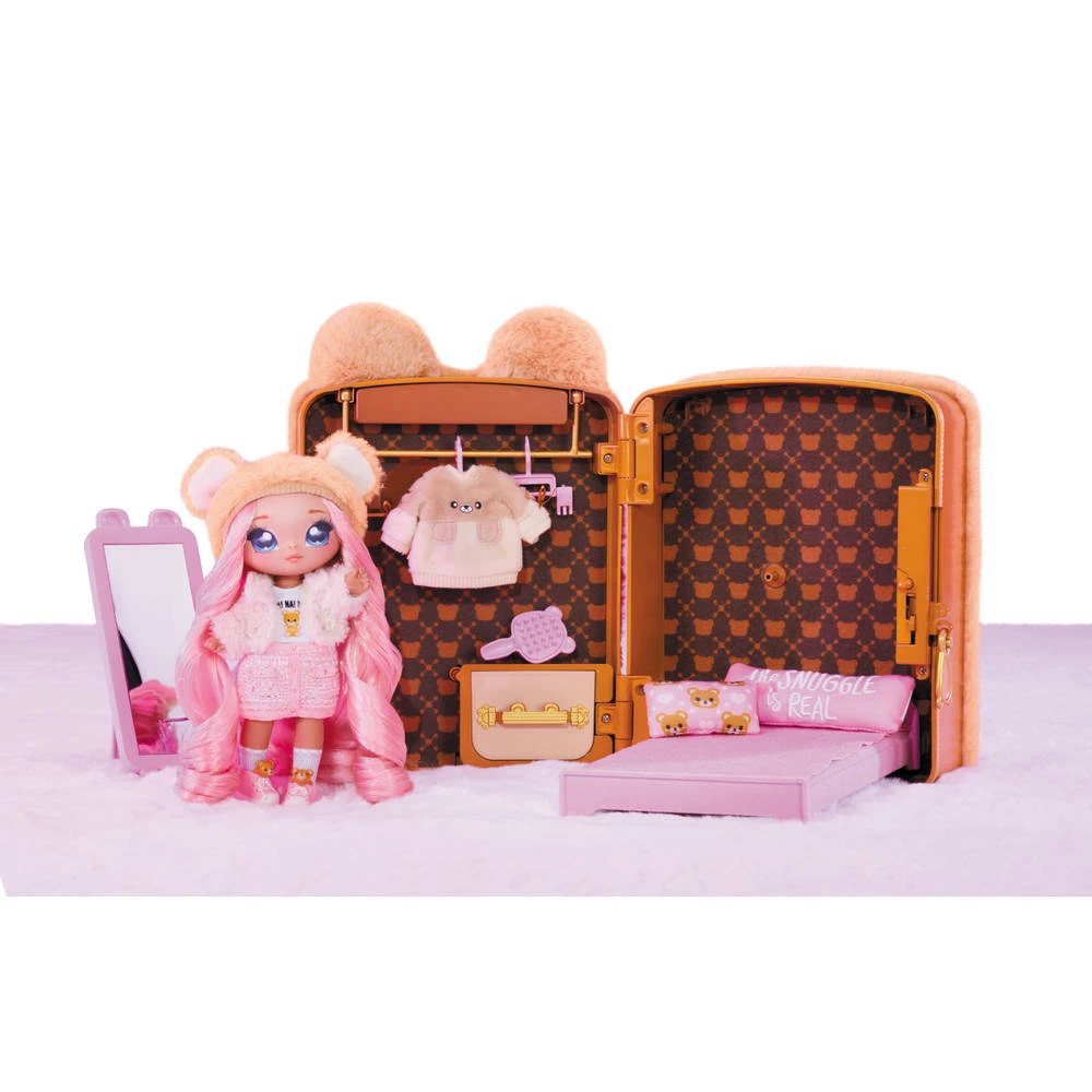 Na! Na! Na! Surprise 3-in-1 Backpack Bedroom Speelset Sarah Snuggles 2 Na! Na! Na! Surprise 3-in-1 Backpack Bedroom Speelset Sarah Snuggles - Afbeelding 2