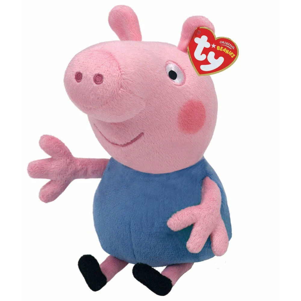Ty Peppa Pig Knuffel - 15 Cm 2 Ty Peppa Pig Knuffel - 15 Cm - Afbeelding 2