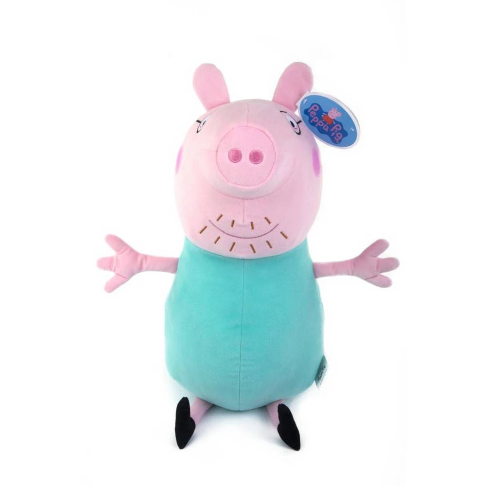 No Brand Peppa Pig Papa Pig Knuffel - 50 Cm 1 No Brand Peppa Pig Papa Pig Knuffel - 50 Cm
