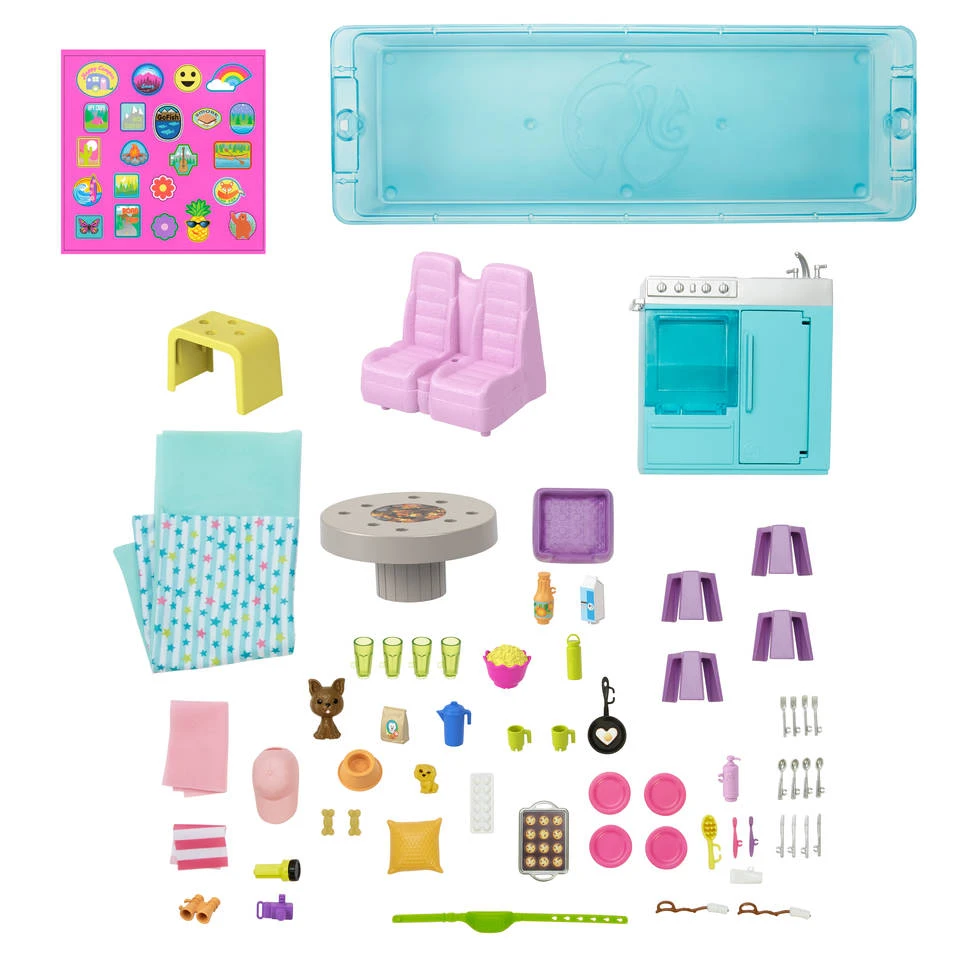 Barbie Droomcamper Met Zwembad En Accessoires 6 Barbie Droomcamper Met Zwembad En Accessoires - Afbeelding 6
