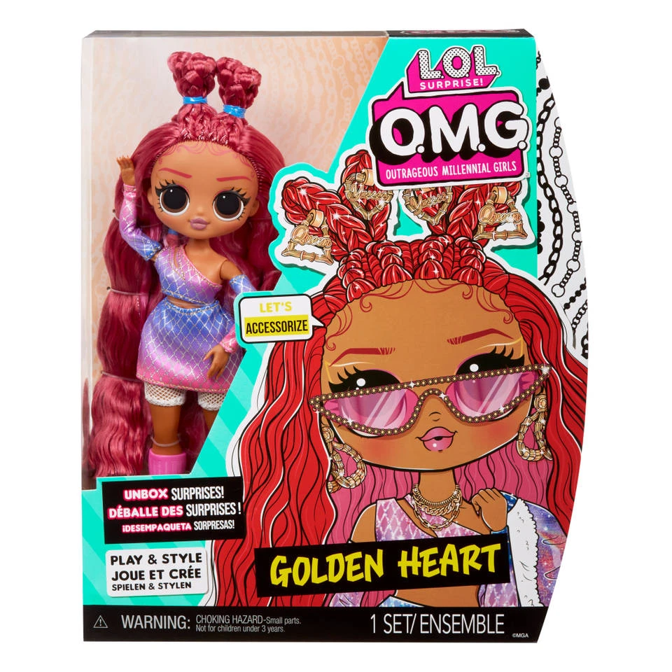 L.O.L. Surprise! O.M.G. Core S7 Modepop Golden Heart 5 L.O.L. Surprise! O.M.G. Core S7 Modepop Golden Heart - Afbeelding 5