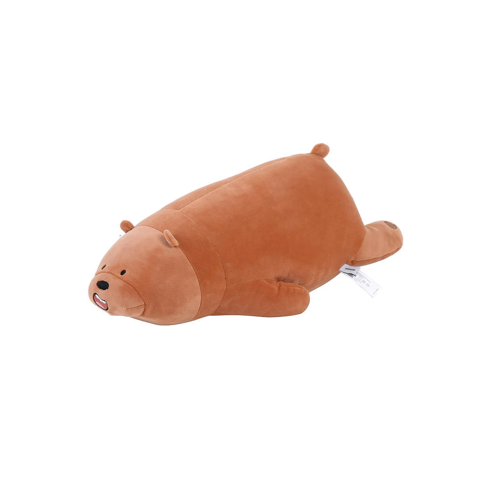 No Brand Pluchen Liggende Grote Bruine Beer 1 No Brand Pluchen Liggende Grote Bruine Beer