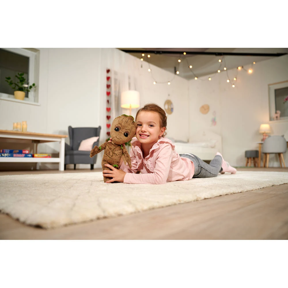 SIMBA Disney Marvel Pluchen Baby Groot Knuffel - 25 Cm 4 SIMBA Disney Marvel Pluchen Baby Groot Knuffel - 25 Cm - Afbeelding 4