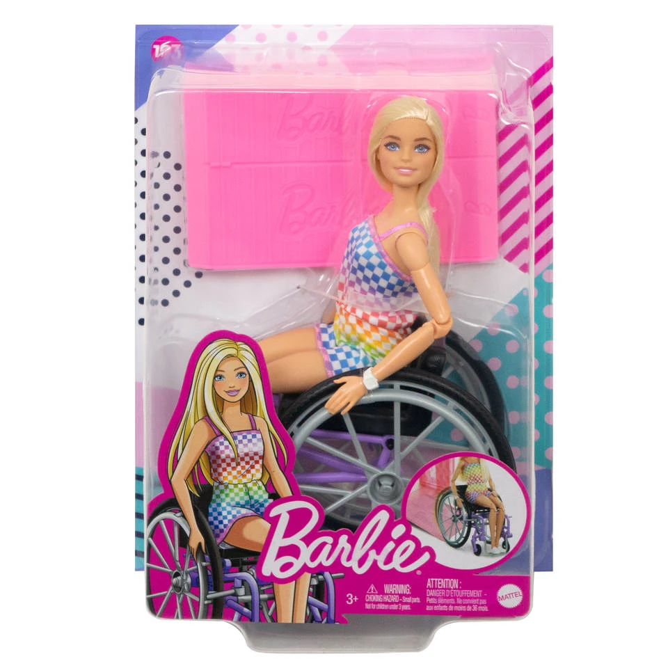 Barbie Pop Met Rolstoel 5 Barbie Pop Met Rolstoel - Afbeelding 5
