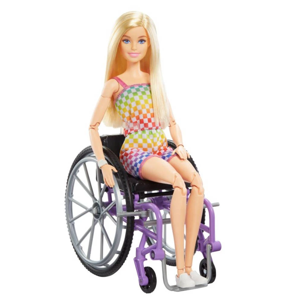 Barbie Pop Met Rolstoel 3 Barbie Pop Met Rolstoel - Afbeelding 3