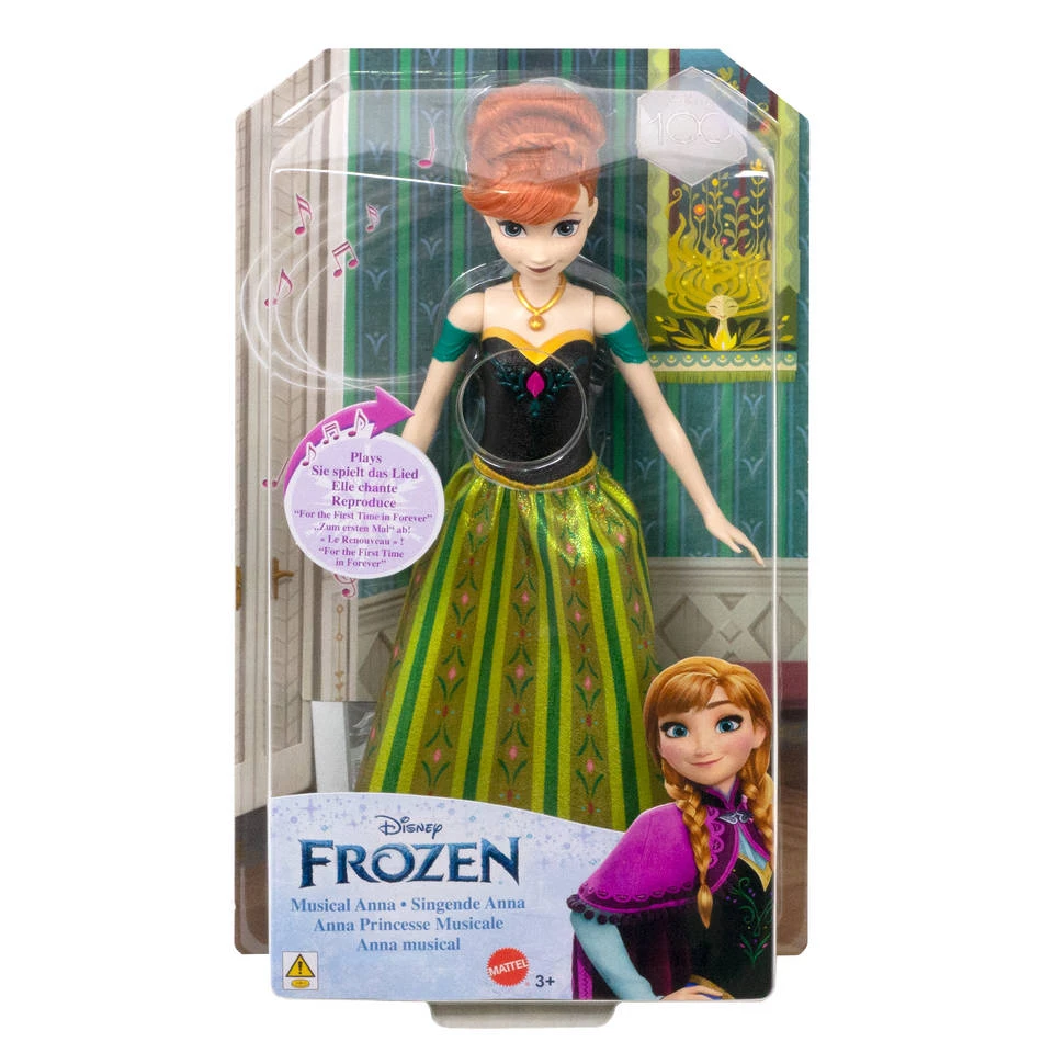 MATTEL Disney Frozen Anna Pop Met Geluid 1 MATTEL Disney Frozen Anna Pop Met Geluid