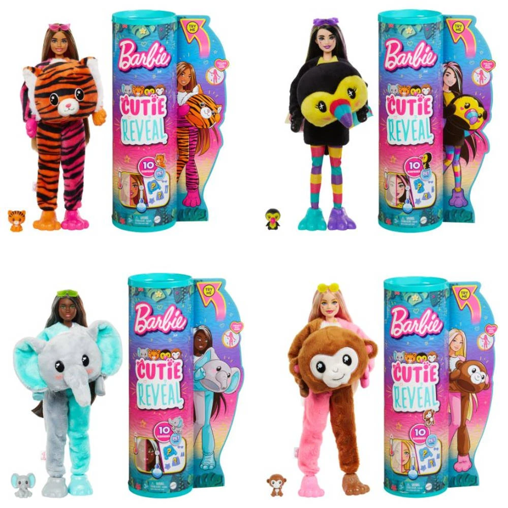 Barbie Cutie Reveal Jungle Pop 1 Barbie Cutie Reveal Jungle Pop