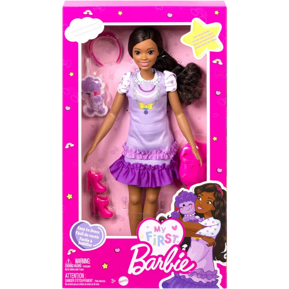 Barbie Mijn Eerste Barbie Brooklyn Roberts Pop Met Poedel 2 Barbie Mijn Eerste Barbie Brooklyn Roberts Pop Met Poedel - Afbeelding 2