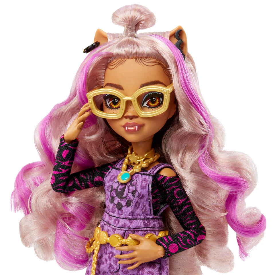 MATTEL Monster High Clawdeen Wolf Pop Met Huisdier En Accessoires 5 MATTEL Monster High Clawdeen Wolf Pop Met Huisdier En Accessoires - Afbeelding 5