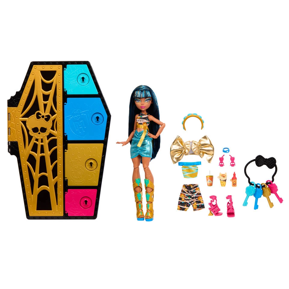 MATTEL Monster High Skulltimate Secrets Cleo De Nile Pop 2 MATTEL Monster High Skulltimate Secrets Cleo De Nile Pop - Afbeelding 2