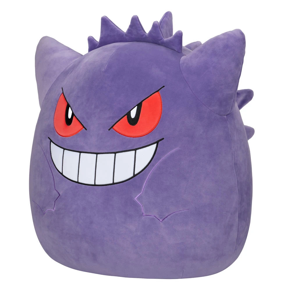 Squishmallows Pokémon Squishmallow Pluchen Knuffel Gengar - 36 Cm 2 Squishmallows Pokémon Squishmallow Pluchen Knuffel Gengar - 36 Cm - Afbeelding 2