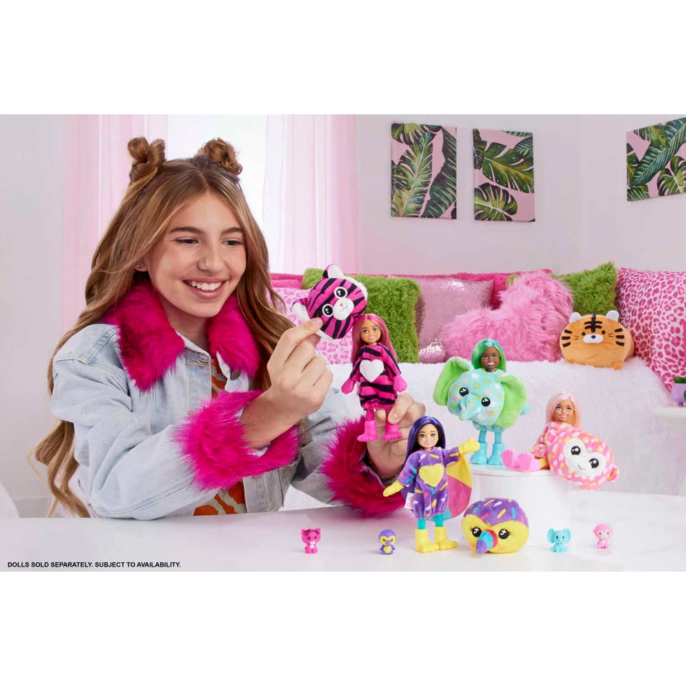 Barbie Cutie Reveal Jungle Toekan Pop Chelsea 2 Barbie Cutie Reveal Jungle Toekan Pop Chelsea - Afbeelding 2