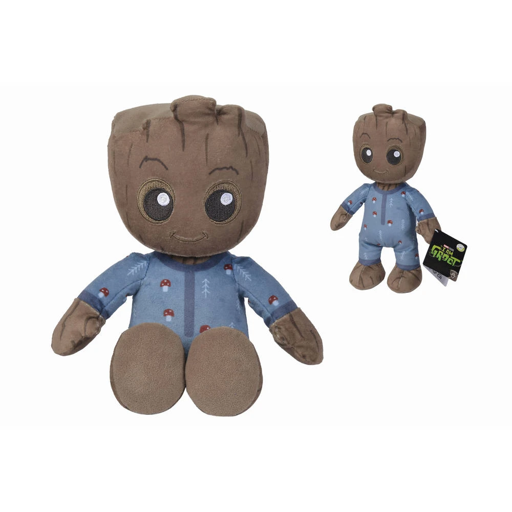 No Brand Disney Pluchen Baby Groot Knuffel In Romper - 25 Cm 1 No Brand Disney Pluchen Baby Groot Knuffel In Romper - 25 Cm