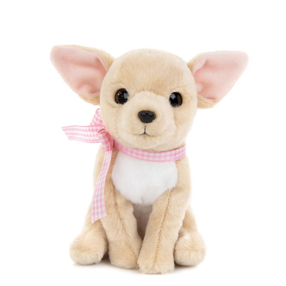 No Brand Studio Pets Pinkie Knuffelhond Met Strik - 16 Cm 1 No Brand Studio Pets Pinkie Knuffelhond Met Strik - 16 Cm