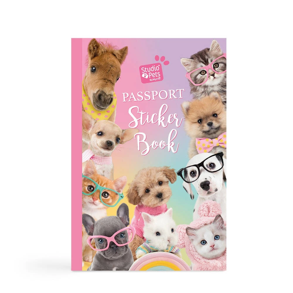 No Brand Studio Pets Paspoort Stickerboek Voor 16 Cm 1 No Brand Studio Pets Paspoort Stickerboek Voor 16 Cm