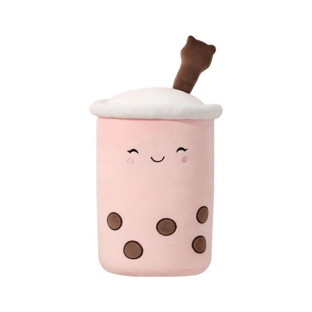 Miniso Pluchen Milk Tea Met Rietje - Roze 1 Miniso Pluchen Milk Tea Met Rietje - Roze