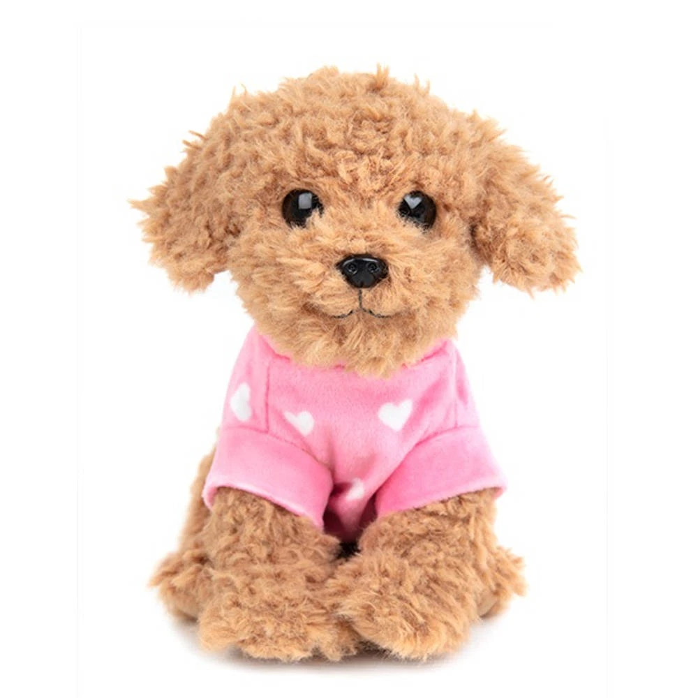 No Brand Studio Pets Cookie Knuffelhond Met Truitje - 16 Cm 1 No Brand Studio Pets Cookie Knuffelhond Met Truitje - 16 Cm